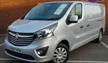 67 Plate Vauxhall Vivaro 2900 1.6 CDTi 120 PS Euro 6 Sportive LWB Low Roof (L2 H1) full